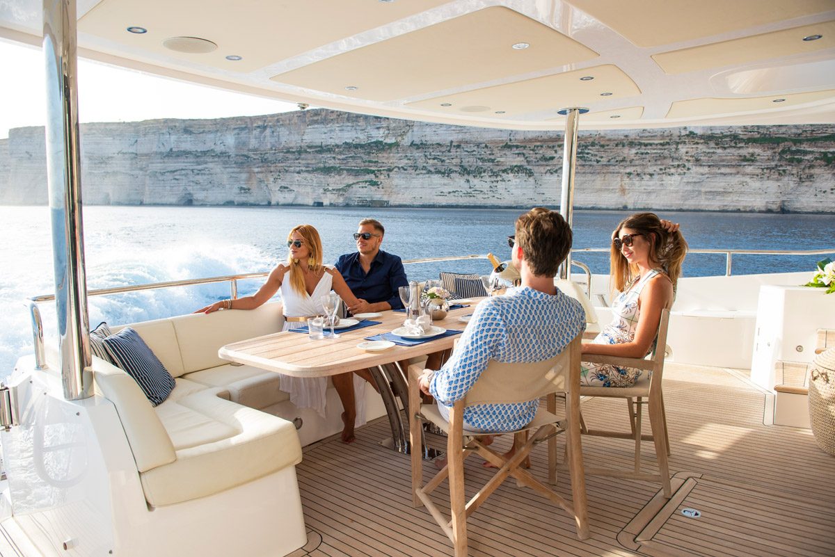 Sunseeker 86 Yacht "JUPJU" — 26.30m / 86ft crewed motor yacht available for yacht rental in Malta