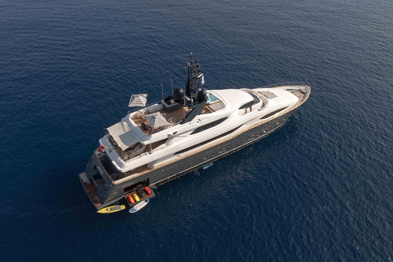 AERO, a 39.6m CRN superyacht available for charter