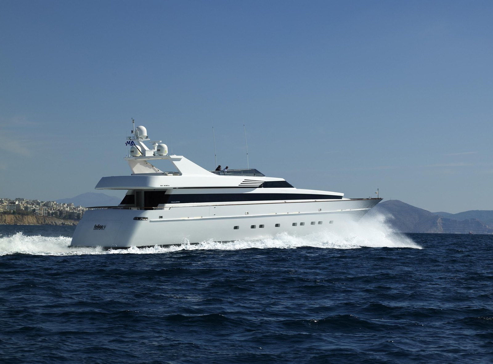FELIGO V, a 33.81m Cantieri di Pisa superyacht available for charter